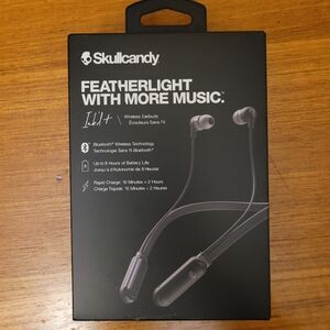 Skullcandy Ink'd+ Featherlight Wireless Earbuds Black